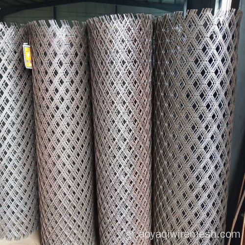 Κατασκευή σιδήρου σύρματος πλέγμα Expanded Metal Mesh